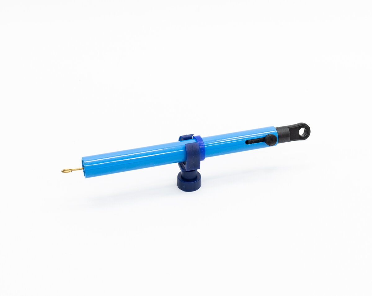 Dinamômetro tubular de 0 a 10 N, precisão 0,10 N, fixação magnética intermediária